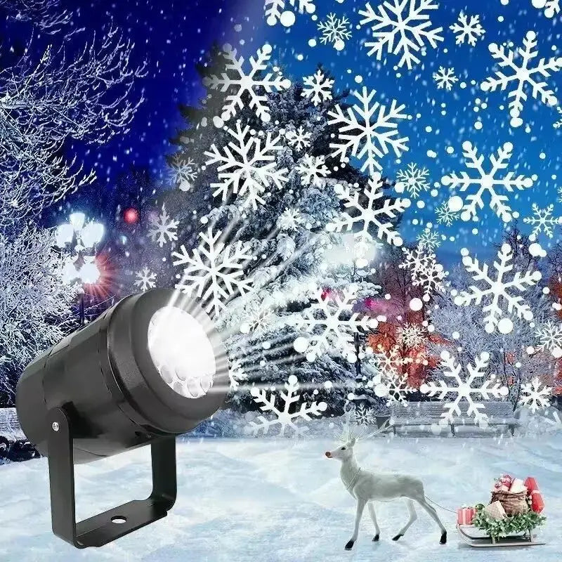 SnowGlow Projector – Édition LED Ambiance